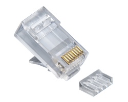 Standard CAT6, 2 Piece High Performance RJ45 Connectors